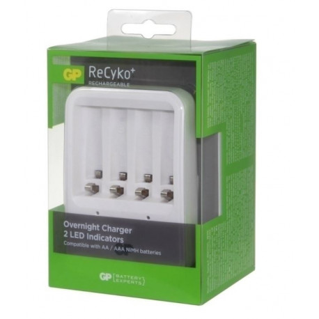 Ładowarka GP PowerBank S350 4×AA lub 4×AAA s+s GP