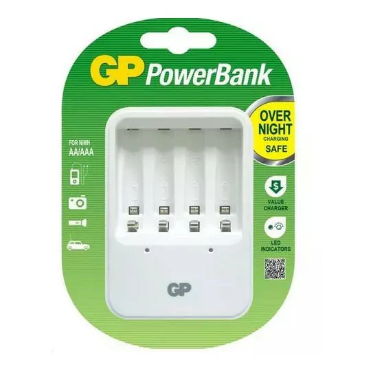 Ładowarka akumulatorowa GSW250-U4 S350 4xAA + 4xAAA GP Ładowarka akumulatorowa GSW250-U4 S350 4xAA + 4xAAA GP