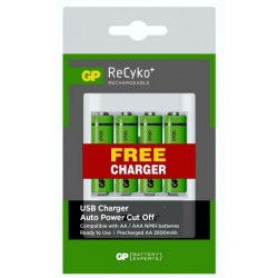 Charger with 4x2600mAh AA...