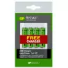 Charger with 4x2600mAh AA battery U41127WA GP
