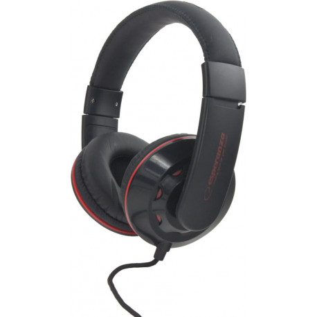 Słuchawki Audio regulacja głośności CORAL EH144K Esperanza