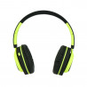 Słuchawki bezprzewodowe z mikrofonem AP-B04-G czarno-limonkowe ART