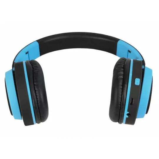 Wireless headphones with microphone AP-B04-B black-blue ART
