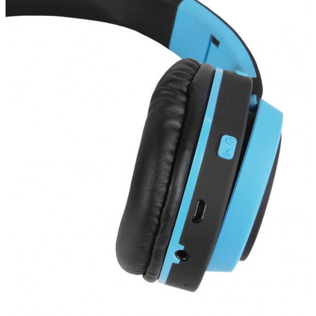 Słuchawki bezprzewodowe z mikrofonem AP-B04-B czarno-niebieski ART