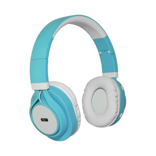 Wireless headphones with microphone AP-B04-C white-turquoise ART