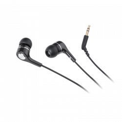 Słuchawki douszne KMP08 przewodowe czarne Kruger&Matz