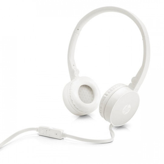 Wired headphones with microphone H2800 white HP