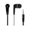 In-ear headphones with microphone S2B black ART