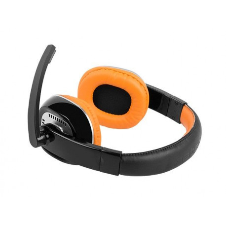 Słuchawki z mikrofonem KINGFISHER ORANGE NSL-0712 NATEC