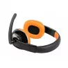 Headphones with microphone KINGFISHER ORANGE NSL-0712 NATEC