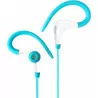 Headphones with microphone AP-BX61-G turquoise Sport ART