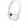 SONY MDR-ZX110W wired headphones white SONY