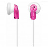 Słuchawki douszne audio MDR-E9LP różowe SONY