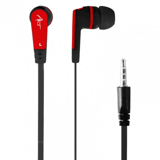 In-ear headphones with microphone S2C black-red ART