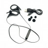 Headphones with microphone AP-BX61 black Sport ART