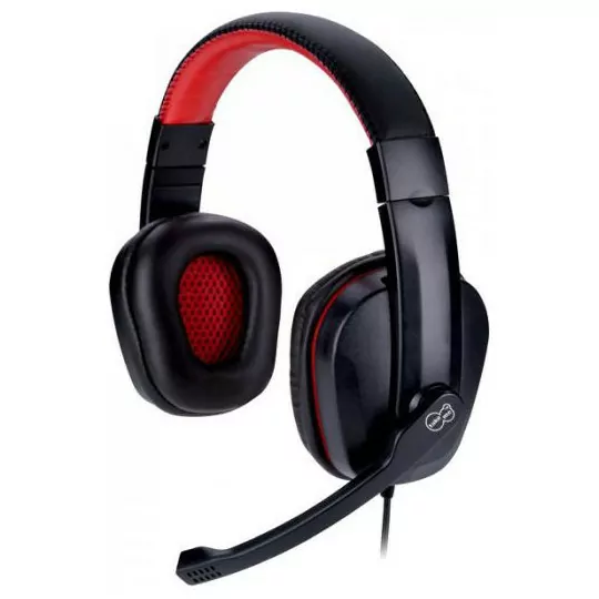 Słuchawki z mikrofonem TAKE ME Junior black-red TRACER