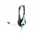 Słuchawki z mikrofonem Office Blue mini-jack TRACER