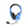 Headphones with microphone Explode Blue mini-jack TRACER
