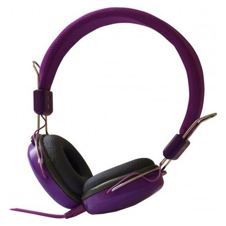 Słuchawki multimedialne STREET AP-60C fioletowe ART