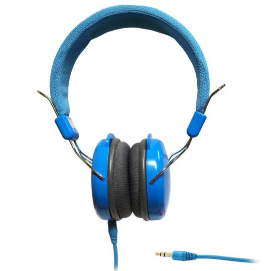 ART STREET AP-60B blue multimedia headphones