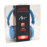 Słuchawki multimedialne STREET AP-60B niebieskie ART