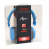 ART STREET AP-60B blue multimedia headphones