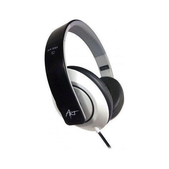 Słuchawki multimedialne z mikrofonem AP-59 czarne+kolor ART
