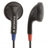 TH102 black TITANIUM stereo in-ear headphones