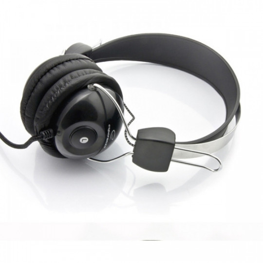 Headphones with microphone and volume control stereo EH108 ESPERANZA