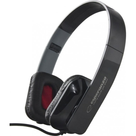 Słuchawki audio z regulacją głośności EH143K ARUBA ESPERANZA