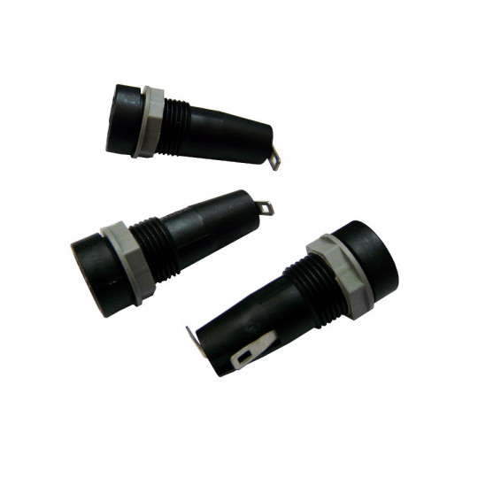 20mm screw-in fuse socket 6.3A C.E.