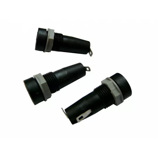 Gniazdo bezpiecznika 20mm przykręcane 6,3A C.E.