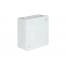 White flush box 86x86x40...