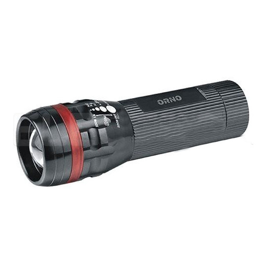 LED flashlight 1W with zoom OR-LT-1512 80m Orno