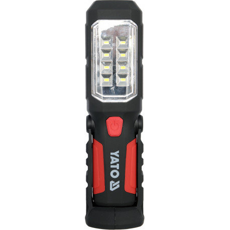 Latarka LED 8+1 warsztat. 2w1 (3x1.5V AA) YT-08513