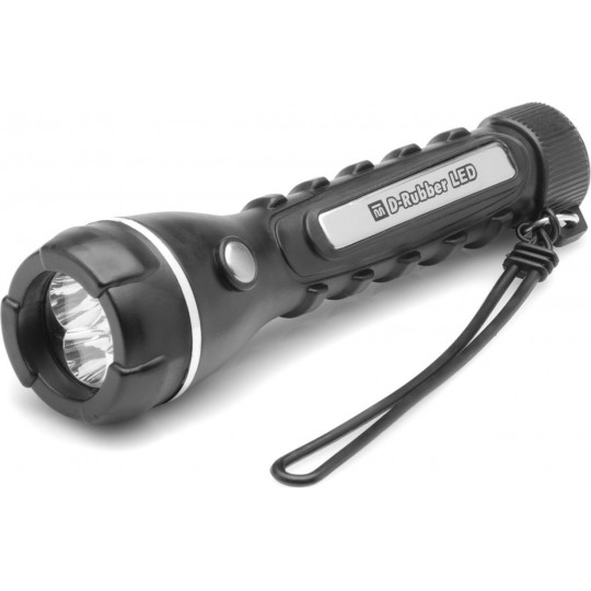 Falcon Eye black battery operated LED flashlight