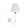 ELLICE WHITE I 4505 E14 60W decorative wall lamp.