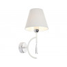 Lampa kinkiet ozdobny ELLICE WHITE I 4505 E14 60W