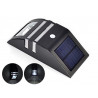 Kinkiet solarny LED +PIR czarny MCE118B 043686 MACLEAN
