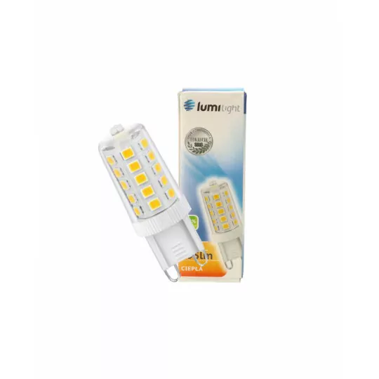 Żarówka LED G9 3W barwa ciepła WW ceramic LL1049 LUMILIGHT