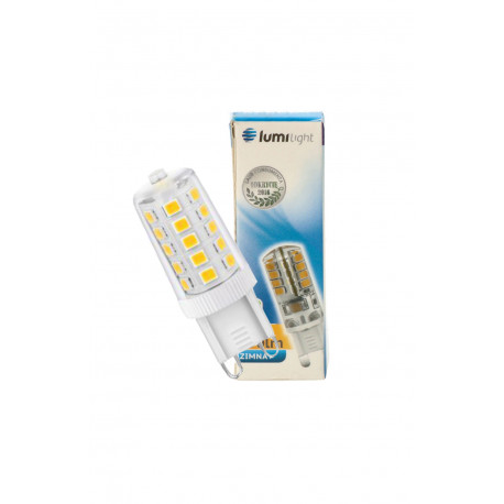 Żarówka LED G9 3W zimna silikon LL1056