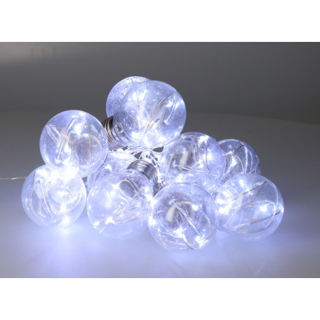 Lampki świąteczne girlanda LED Edisonki  ED-110 barwa zimna