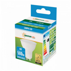 LED bulb GU10 6W 230V cold...