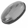PANDA OVAL 100W IP65 plafond lamp D.3176C black Pawbol