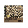 Lampki choinkowe 100 LED ciepłe + flash 9,9m 13-138 zewnętrzne Bulinex