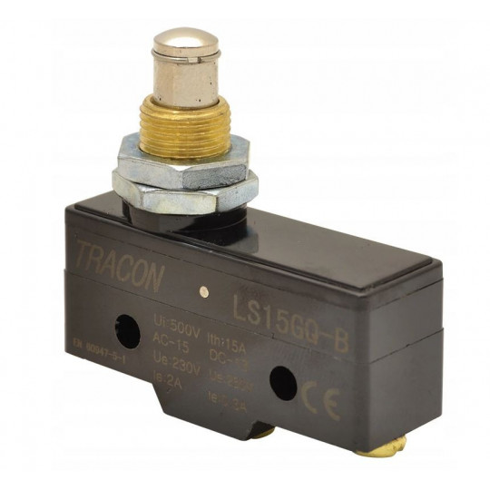 LS15GQ-B 15A/250 TRACON long stem limit switch