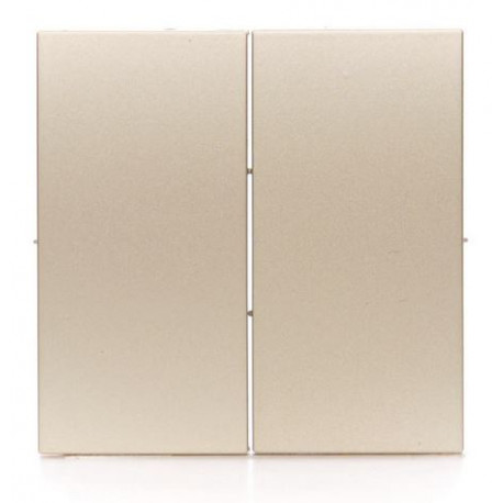 Simon54 klawisz podwójny złoty DKW5/44