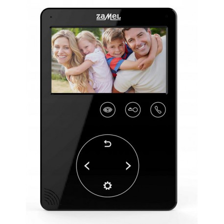 Wideodomofon Monitor 4,3" czarny VP-816B Zamel