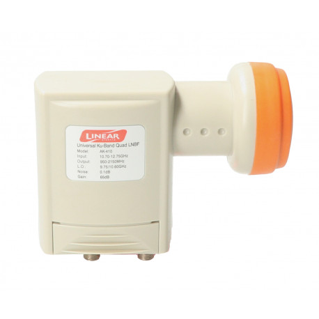Konwerter satelitarny Quad AK-400 4K UHD Linear