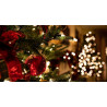 Christmas tree lights beads 100 LED LTK-100/P warm outdoor OKEJ LUX